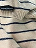 Club Monaco Stripes Tan Silk Pullover Sweater Size XS - photo 8