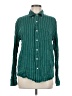 Bonobos 100% Linen Stripes Green Long Sleeve Button-Down Shirt Size M - photo 1