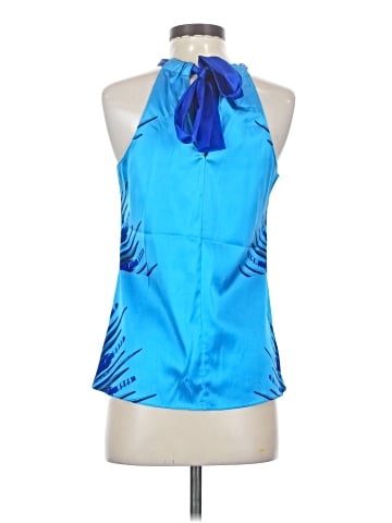 Elie Tahari Sleeveless Silk Top (view 2)