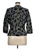 Etcetera Print Black Blazer Size 14 - photo 2