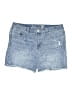 Seven7 Blue Denim Shorts Size 10 - photo 1