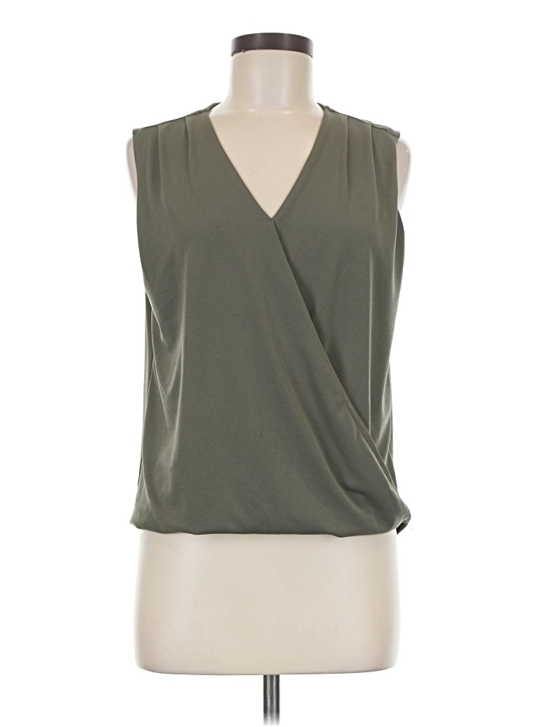Pre-owned Maurices Sleeveless Blouse In Green