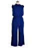 Kirundo 100% Polyester Solid Blue Jumpsuit Size XL - photo 1