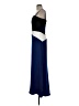 BCBGMAXAZRIA 100% Polyester Color Block Blue Cocktail Dress Size 6 - photo 5