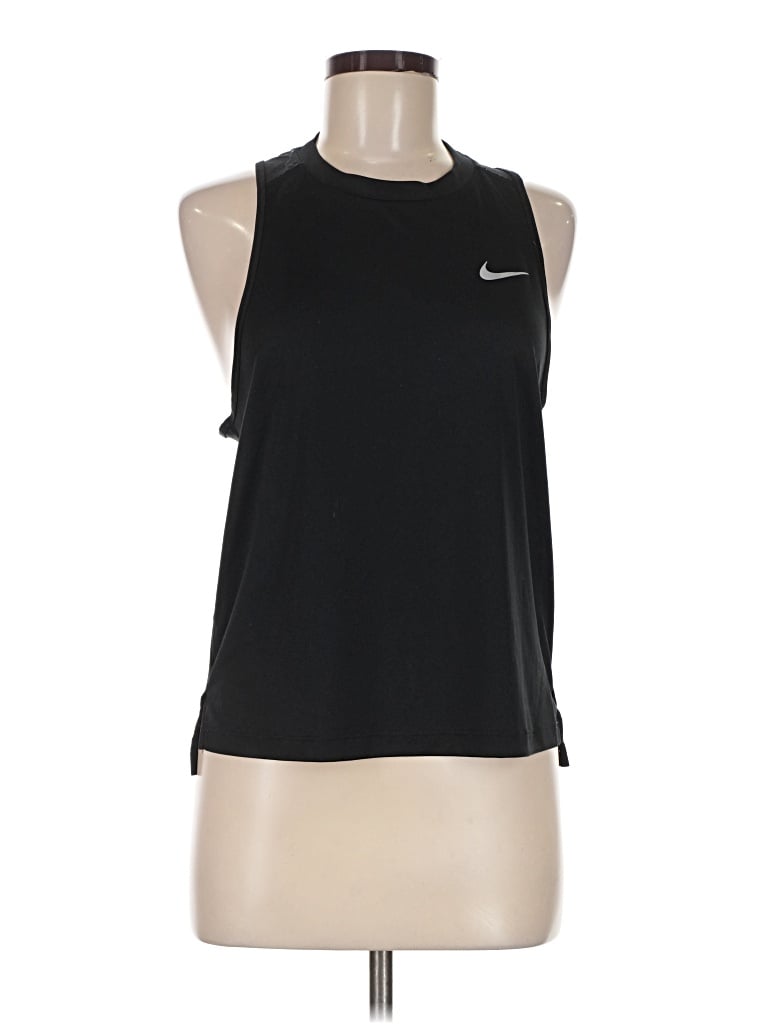 Pre-owned Nike Active Tank Top In Black