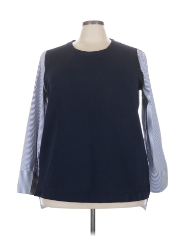 Lane Bryant Outlet Long Sleeve Blouse (view 1)