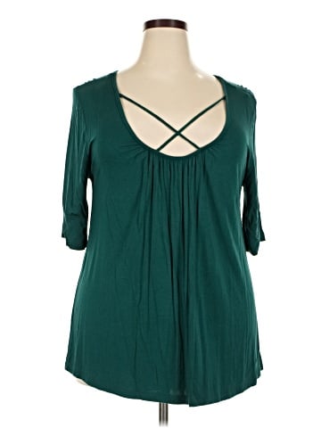 Molly & Isadora 3/4 Sleeve Blouse (view 1)