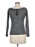 Dynamite Metallic Gray Long Sleeve Top Size M - photo 2