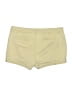 Assorted Brands Solid Yellow Ivory Khaki Shorts Size 14 - photo 2