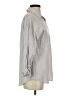 Unbranded Gray Long Sleeve Button-Down Shirt Size S - photo 4