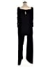 MSK Solid Black Jumpsuit Size XL - photo 2