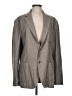 Unbranded Chevron-herringbone Gray Wool Blazer Size L - photo 1