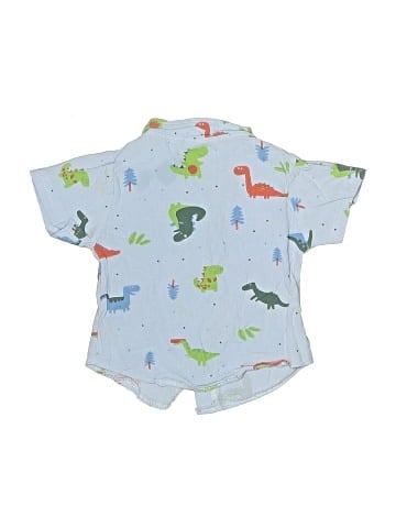 Unbranded Short Sleeve Button-Down Shirt (view 2)