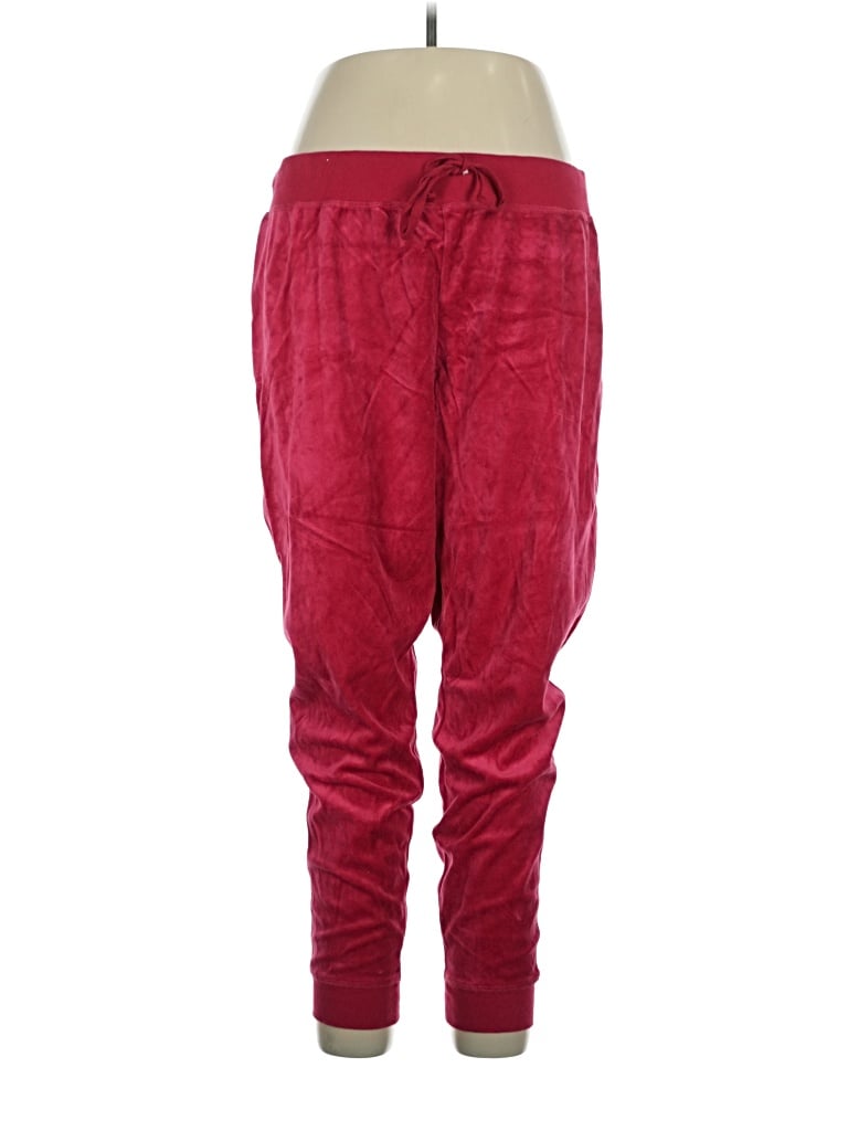 Pre-owned Attention Casual Pants In Red
