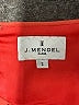 J. Mendel Color Block Orange Cocktail Dress Size 2 - photo 7