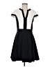 H&M Color Block Black Casual Dress Size 6 - photo 1