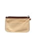 Coach 100% Leather Color Block Tan Gold Leather Wristlet One size - photo 2
