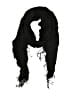 H&M 100% Rayon Black Scarf One size - photo 1
