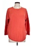 Sweet Romeo 100% Acrylic Orange Pullover Sweater Size L - photo 1