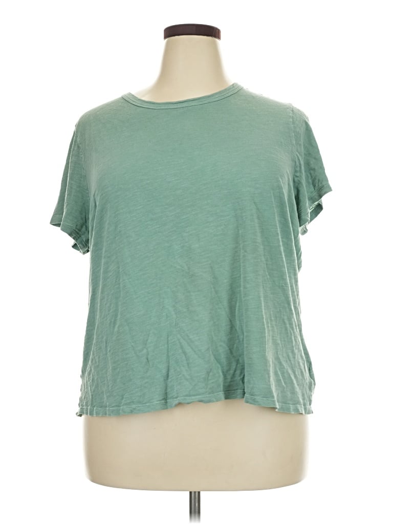 Pre-owned Old Navy Short Sleeve T-shirt In Green