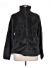 The North Face 100% Polyester Solid Black Faux Fur Jacket Size XL - photo 1