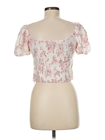 Love Tree Short Sleeve Blouse (view 2)
