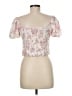 Love Tree Pink Short Sleeve Blouse Size M - photo 2
