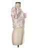 Love Tree Pink Short Sleeve Blouse Size M - photo 4