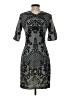 Baraschi 100% Polyester Paisley Gray Cocktail Dress Size S - photo 2