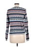 Autumn Cashmere 100% Cotton Print Blue Pullover Sweater Size S - photo 2