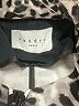 Sandro Animal Print Black Coat Size M (estimated) - photo 6