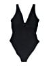 Robin Piccone Solid Black One Piece Swimsuit Size 14 - photo 1