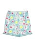 Unbranded 100% Polyester Hearts Blue Shorts Size 4T - photo 1
