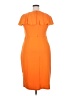 Shein Curve Orange Cocktail Dress Size 2X - photo 2