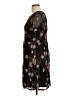 Worthington 100% Polyester Floral Black Cocktail Dress Size 10 - photo 5