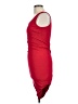 Active Basic Solid Red Cocktail Dress Size L - photo 5