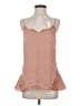 Banana Republic 100% Polyester Pink Sleeveless Blouse Size S - photo 1