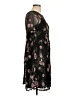 Worthington 100% Polyester Floral Black Cocktail Dress Size 10 - photo 4
