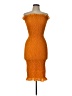 Unbranded Orange Cocktail Dress Size L - photo 1