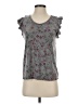 t.la Gray Short Sleeve Top Size S - photo 1