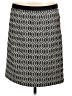 Rafaella Chevron-herringbone Black Casual Skirt Size L - photo 1