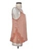 Banana Republic 100% Polyester Pink Sleeveless Blouse Size S - photo 4