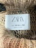 Zara Tweed Tan Brown Turtleneck Sweater Size 13 - 14 - photo 4