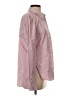 Argent Stripes Pink Long Sleeve Button-Down Shirt Size 4 - photo 4
