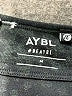 AYBL Black Short Sleeve Turtleneck Size M - photo 7