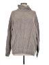 Gap Solid Gray Turtleneck Sweater Size M - photo 1