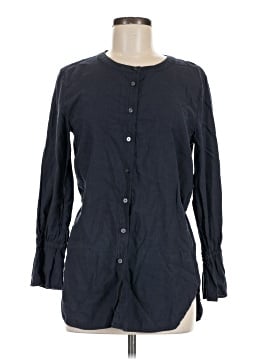 Ann Taylor LOFT 3/4 Sleeve Button-Down Shirt (view 1)