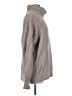 Gap Solid Gray Turtleneck Sweater Size M - photo 4