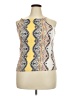 verse 100% Rayon Yellow Sleeveless Blouse Size XL - photo 1