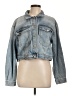 Daze 100% Cotton Blue Denim Jacket Size L - photo 1